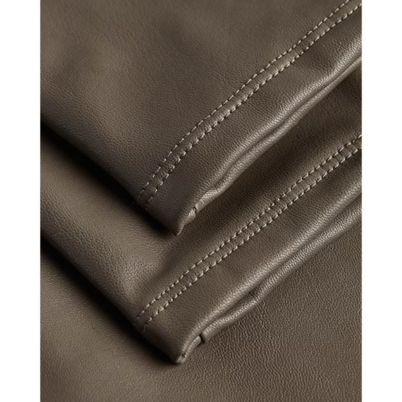 Express Super High Waisted Faux Leather Leggings XL - Picture 6 of 6